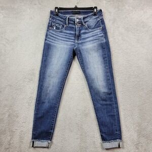 Buckle Women's Skinny Jeans - Blue